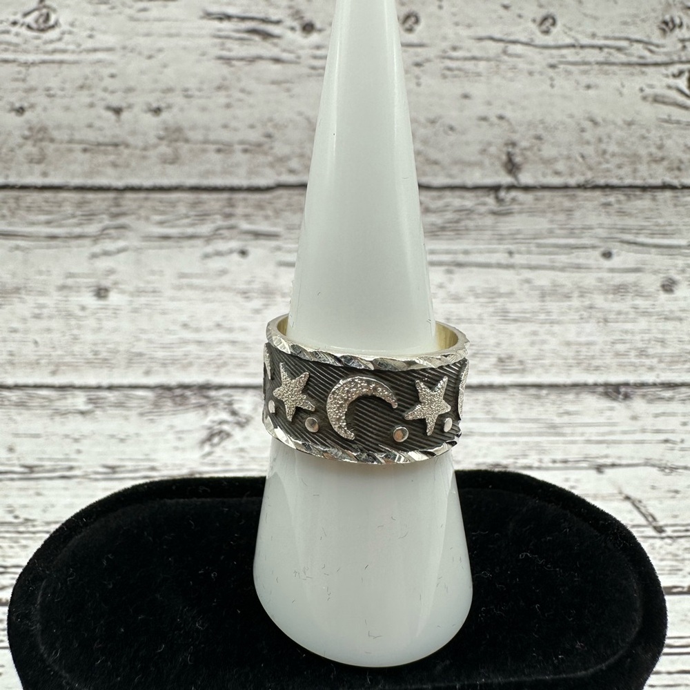 MEXICANA Silver Celestial Ring